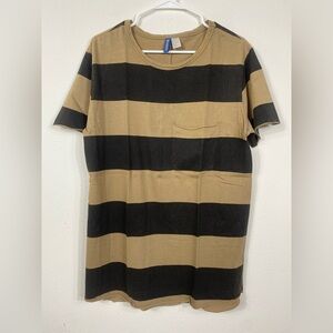 H&M Striped Pocket Tee